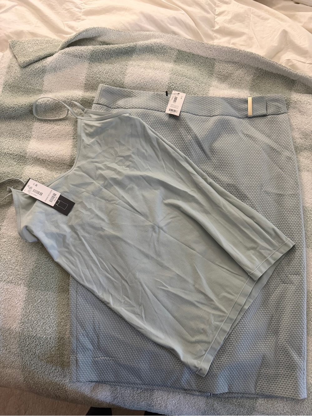 The Limited pencil skirt with matching tank